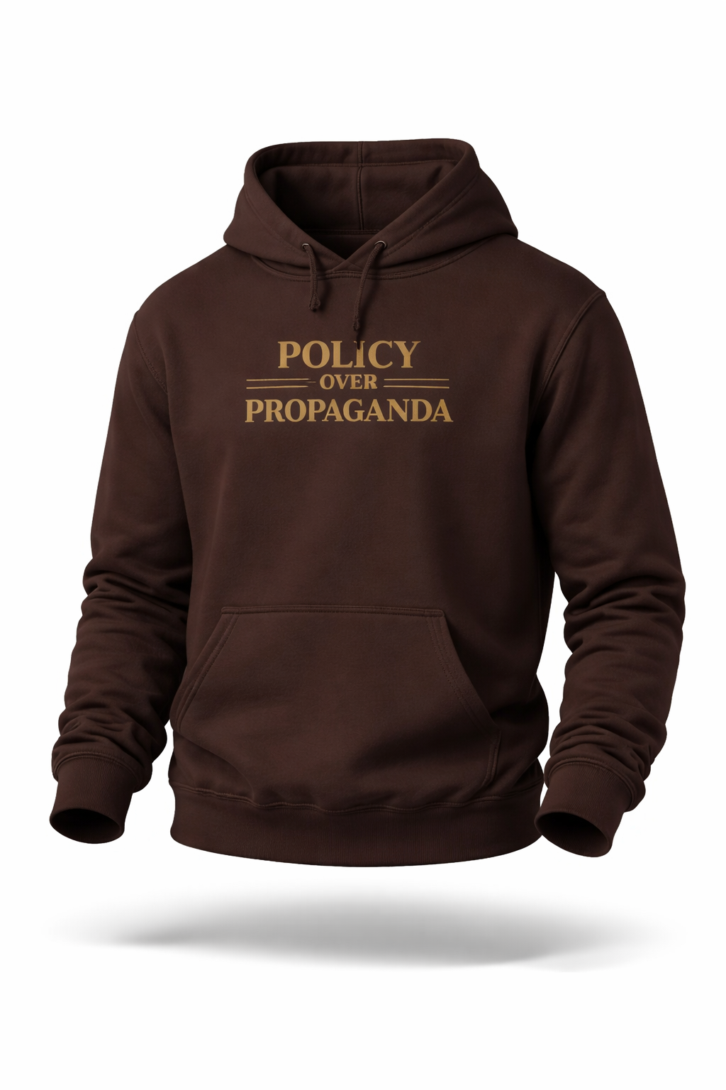 Policy Over Propaganda - Hoodie Sweatshirt