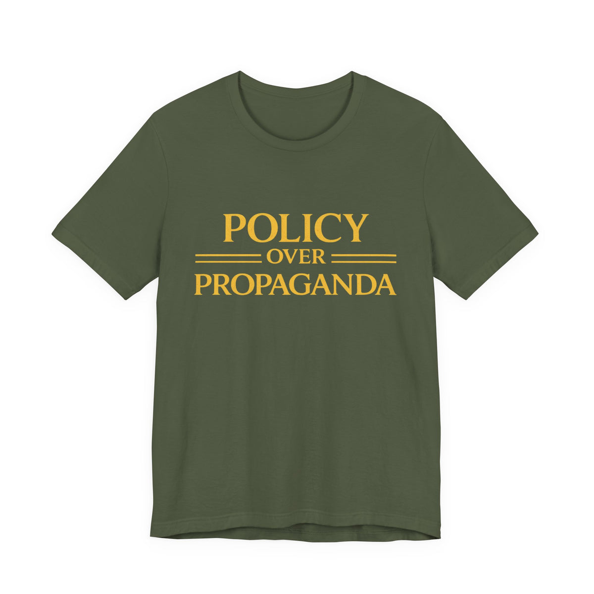 Policy Over Propaganda