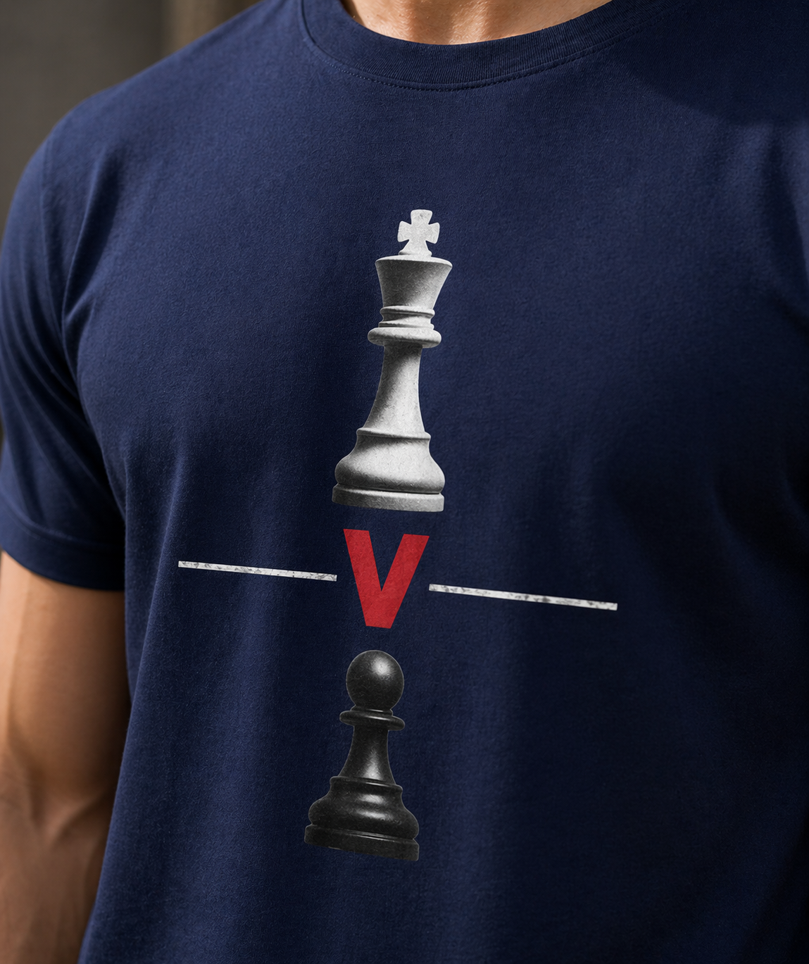 Top vs Bottom - Chess Shirt
