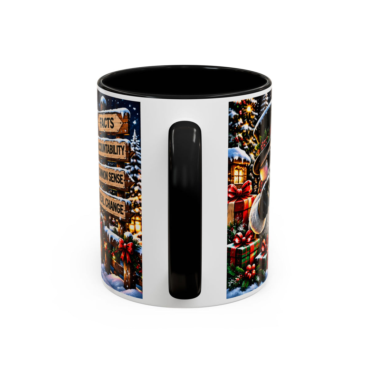 More Truth. Less Lies. Christmas Mug