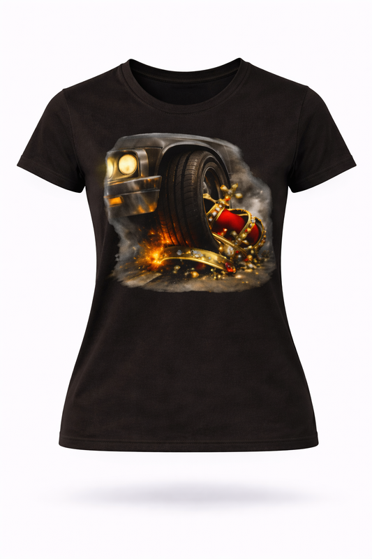 Women's NO KING — Crown Under Tire