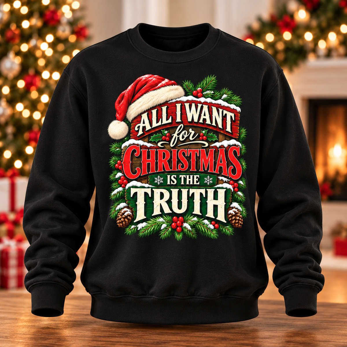 All I Want for Christmas Is the Truth™ Crewneck Sweatshirt