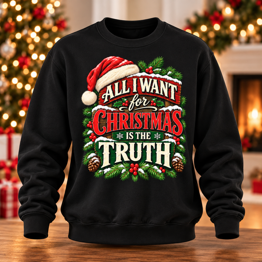 All I Want for Christmas Is the Truth™ Crewneck Sweatshirt