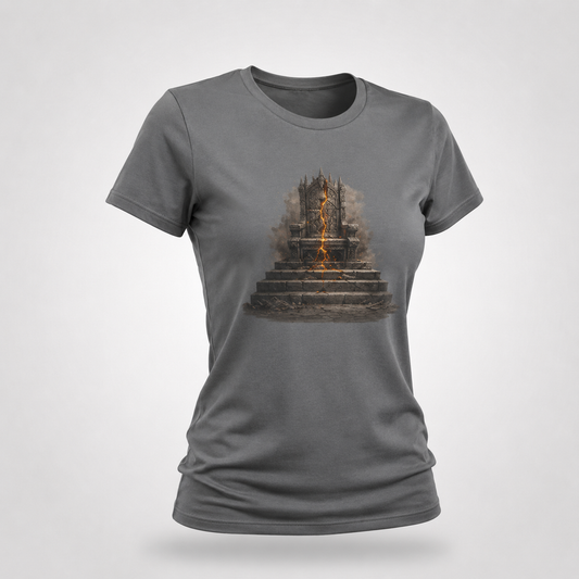 CRACKED THRONE T-SHIRT - Womens