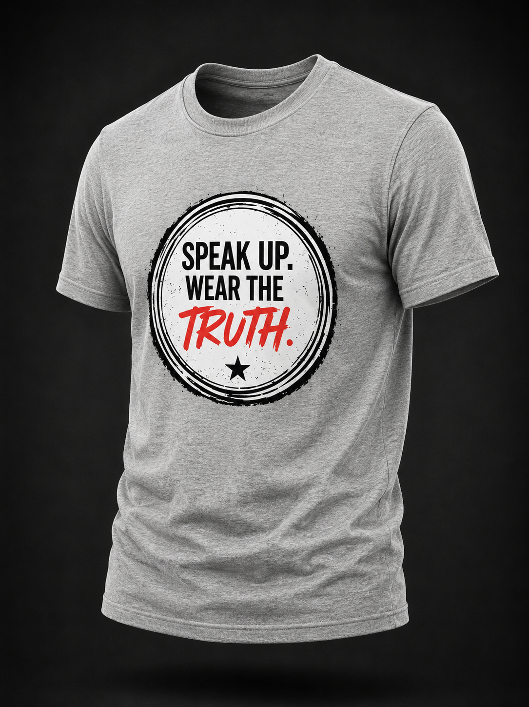 Speak Up. Wear the Truth.™ Circle of Truth Graphic Tee - Light