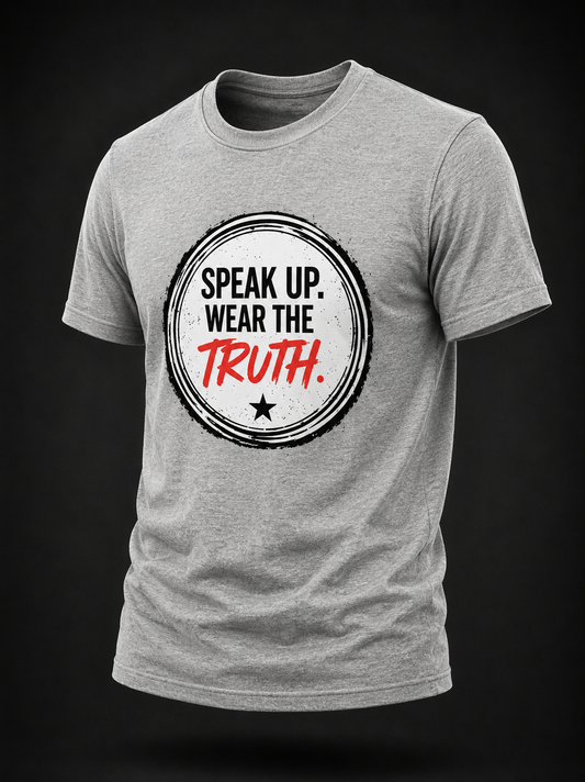 Speak Up. Wear the Truth.™ Circle of Truth Graphic Tee - Light