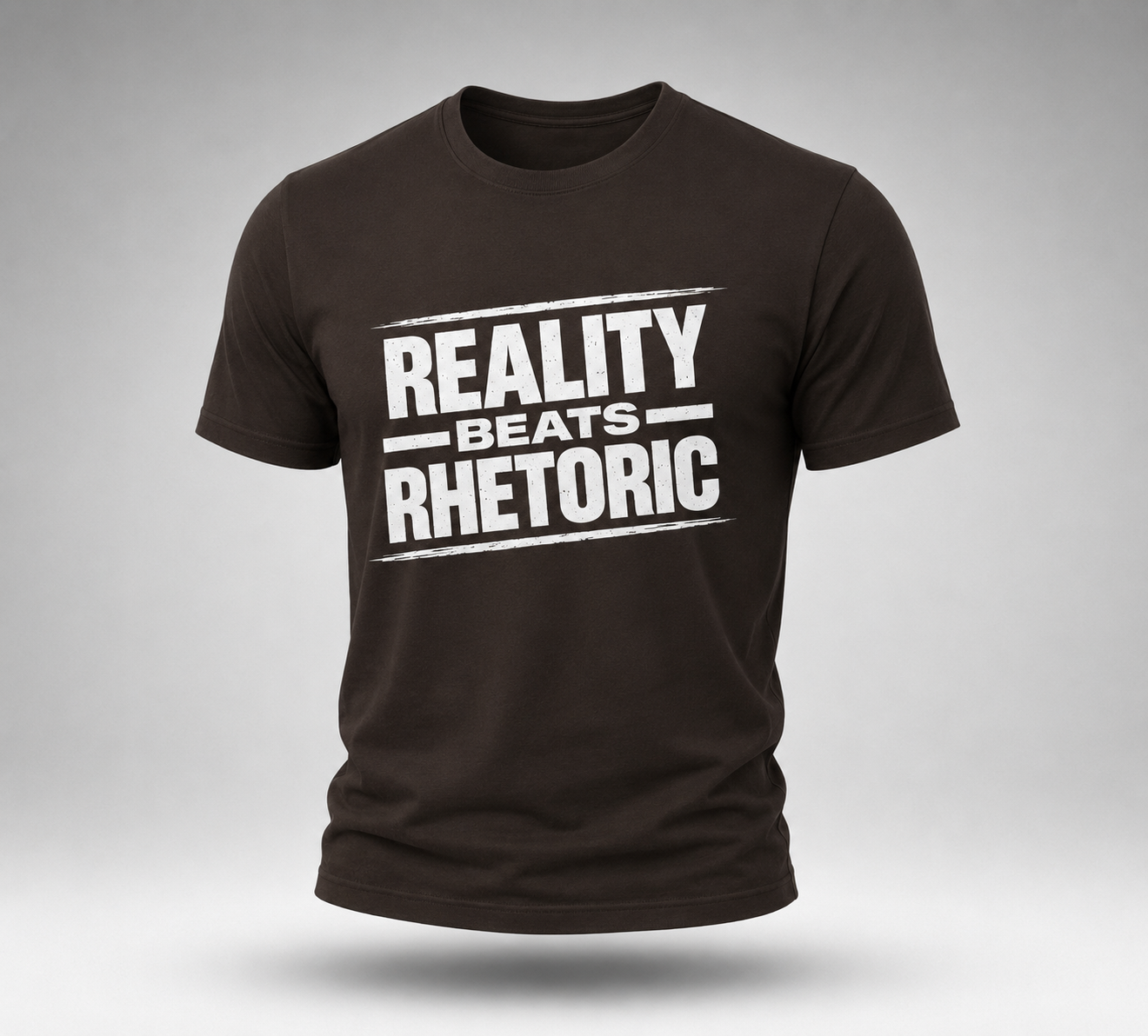 Reality Beats Rhetoric