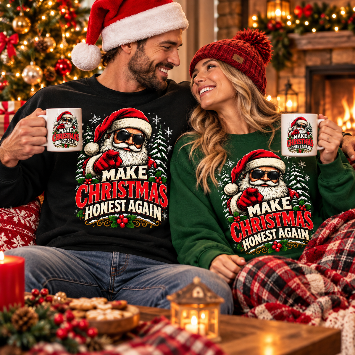 Make Christmas Honest Again Christmas Sweatshirt