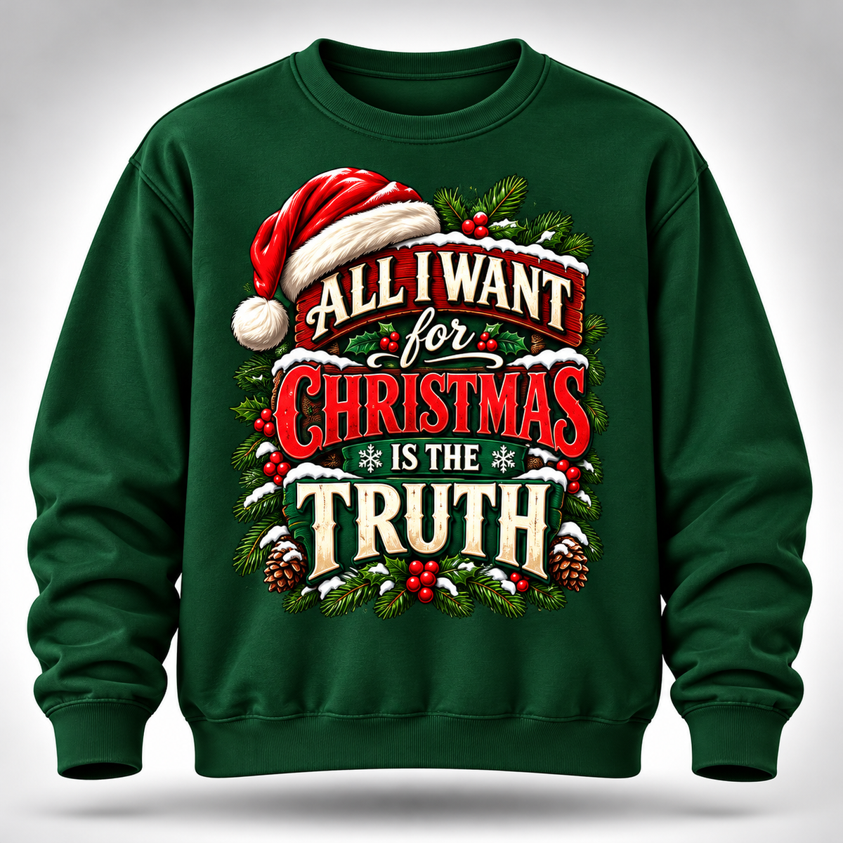 All I Want for Christmas Is the Truth™ Crewneck Sweatshirt
