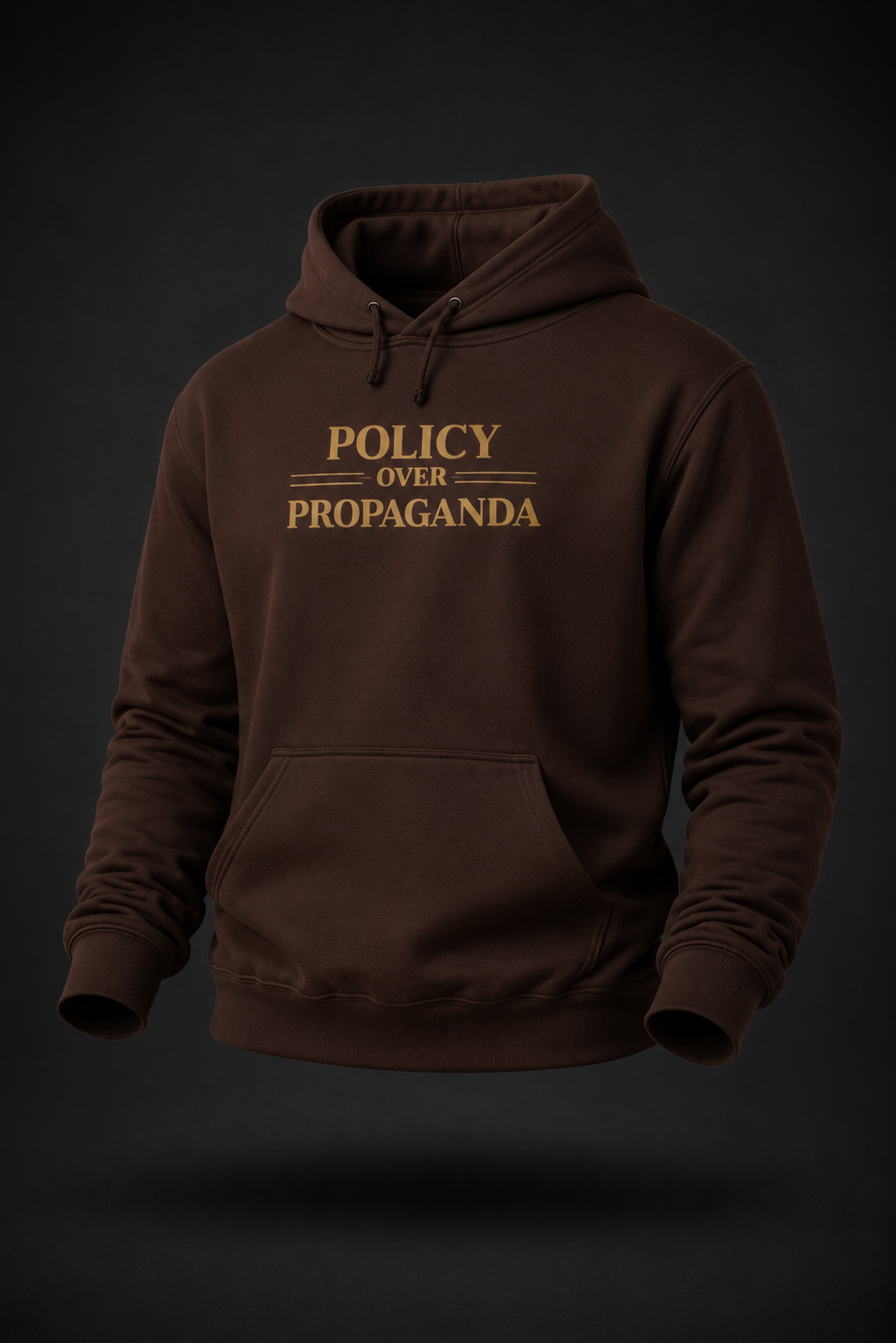Policy Over Propaganda - Hoodie Sweatshirt