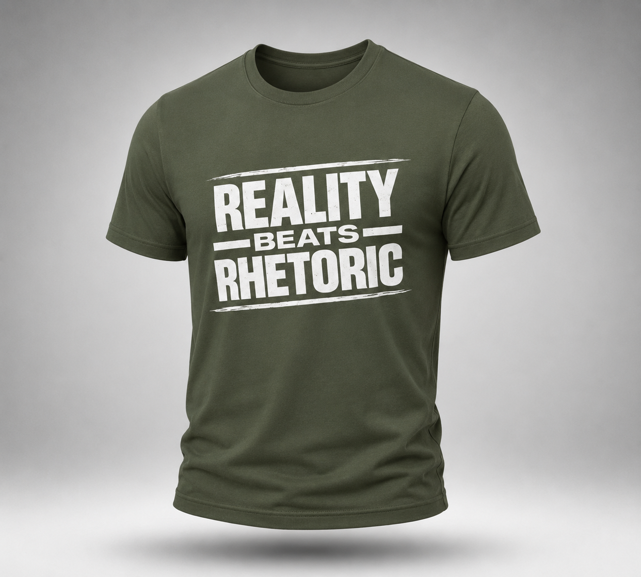 Reality Beats Rhetoric