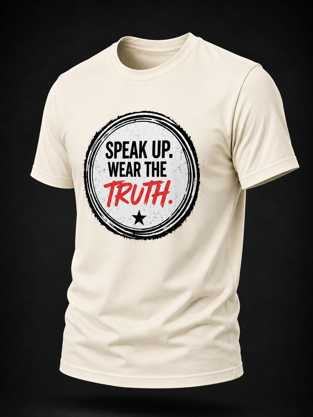 Speak Up. Wear the Truth.™ Circle of Truth Graphic Tee - Light