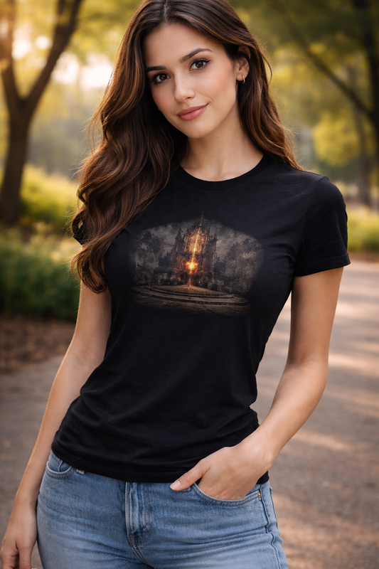 Women's NO KINGS — CRACKED THRONE T-SHIRT